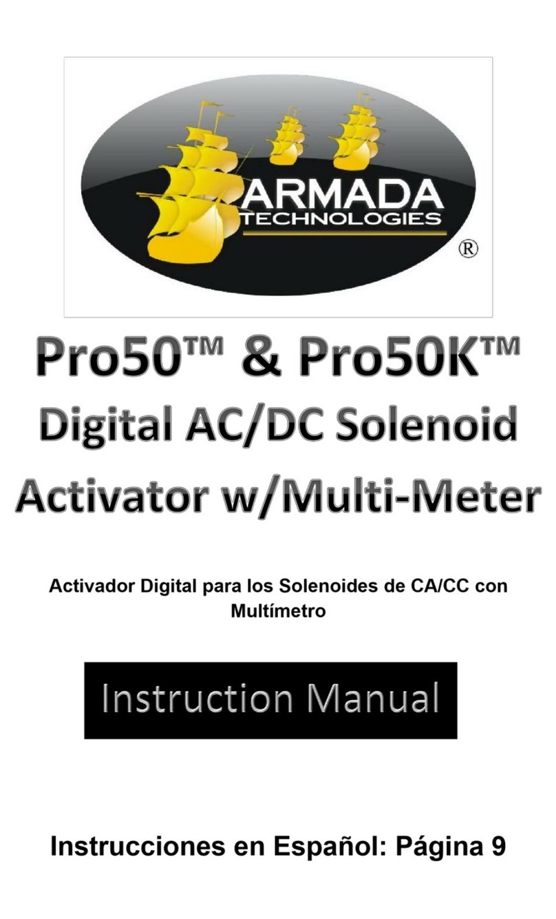 Armada Technologies Pro50 User manual