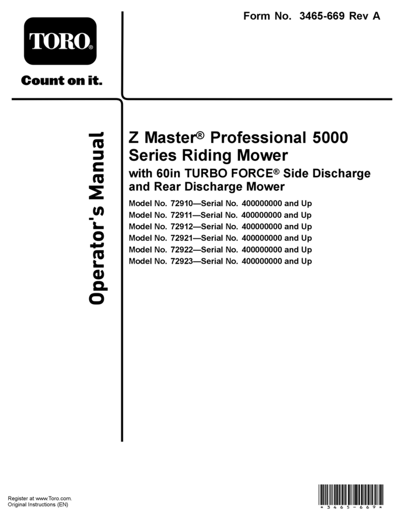 Toro 72923 User manual