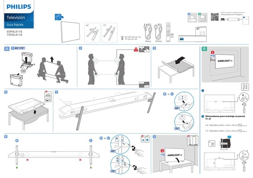 Philips 65PML9118 User manual