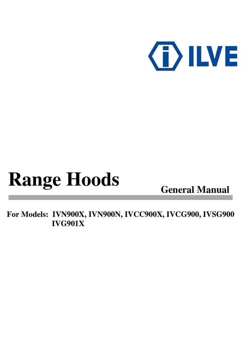 ILVE IVN900X Configuration guide