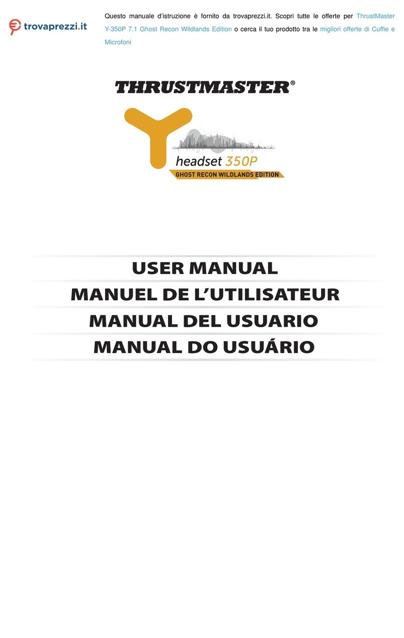Thrustmaster Y-350P 7.1 user manual