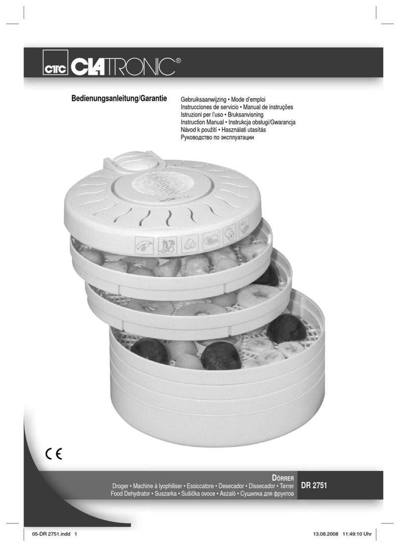 CTC Union CLATRONIC DR 2751 instruction manual