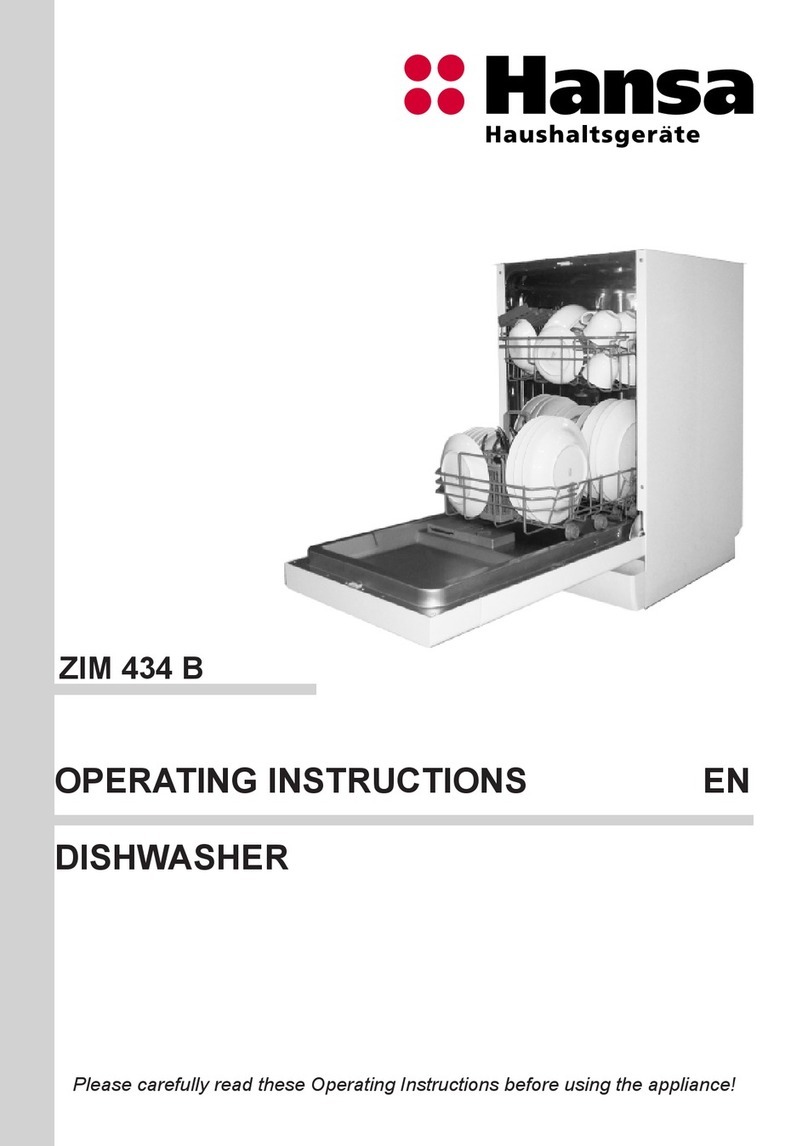 Hansa ZIM 434 B operating instructions