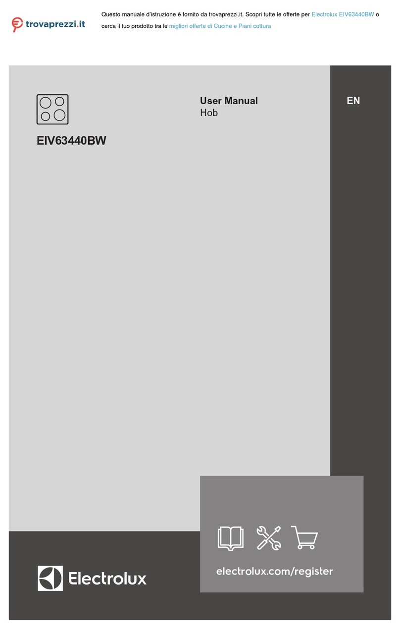 Electrolux EIV63440BW User manual