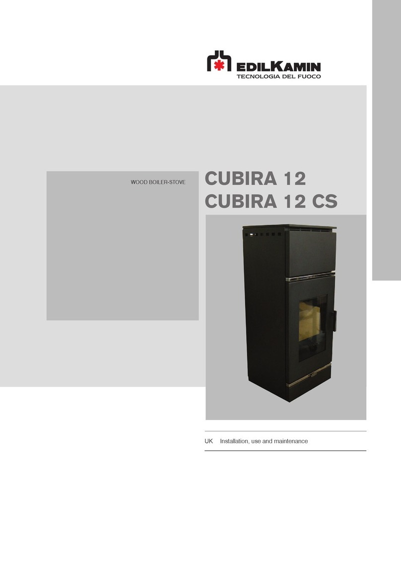 EdilKamin CUBIRA 12 Quick start guide