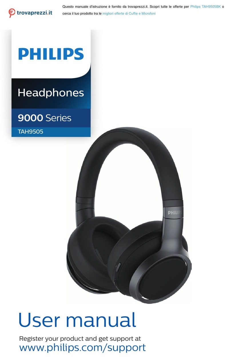 Philips TAH9505BK user manual