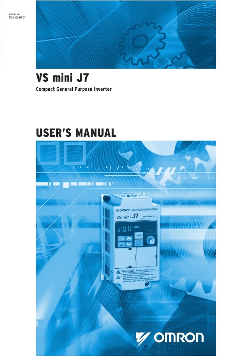 Omron VS mini J7 User manual
