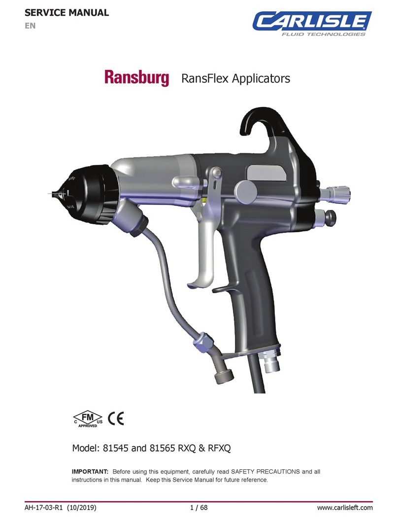 Carlisle Ransburg 81545 User manual