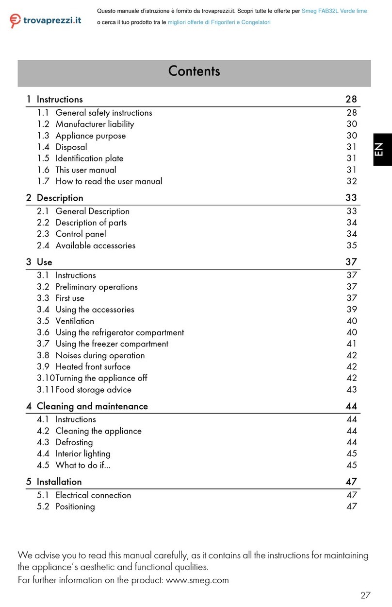 Smeg FAB32L User manual