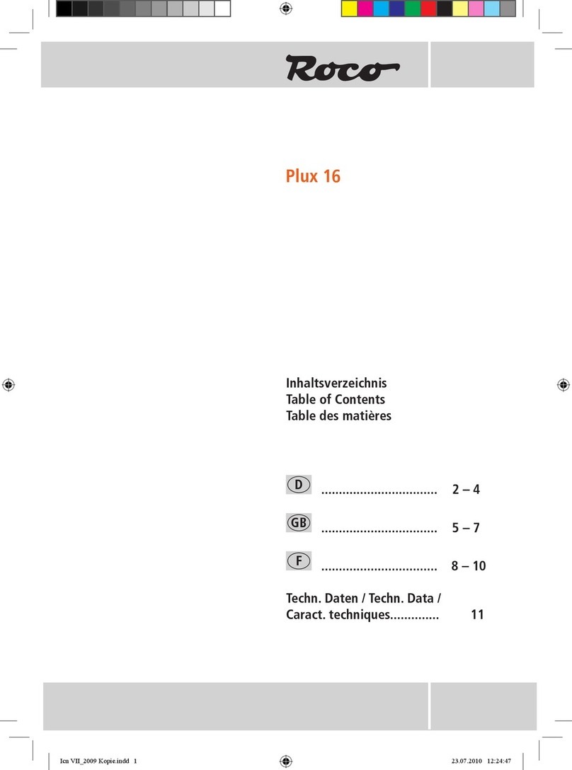 roco Plux 16 manual