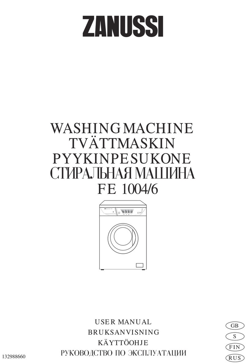 Zanussi FE 1004/6 user manual