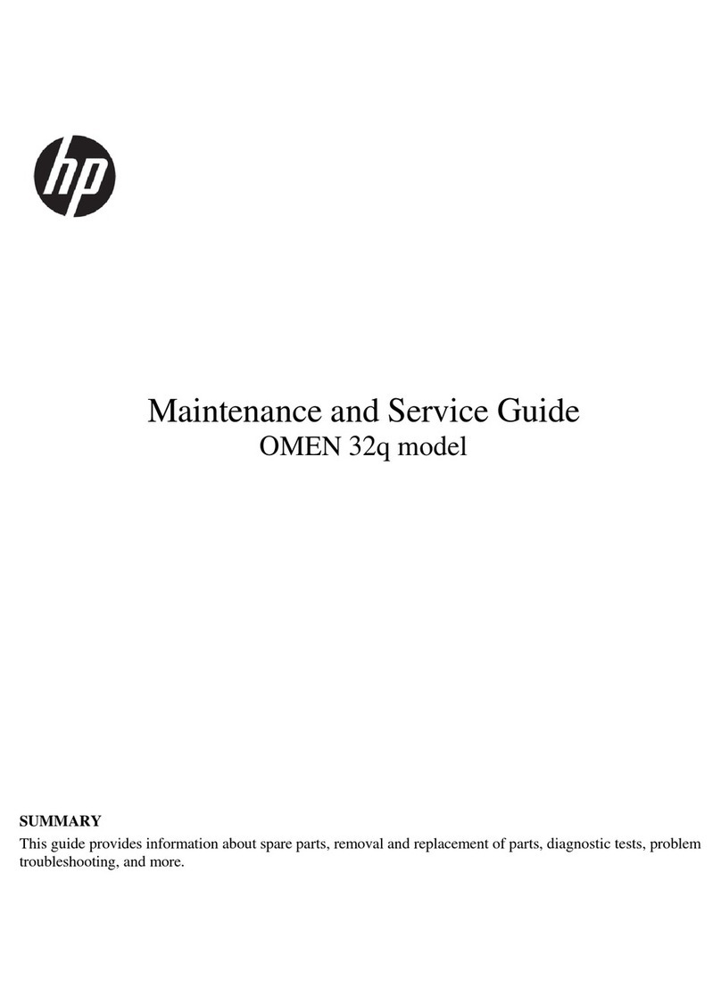 HP OMEN 32q Manual