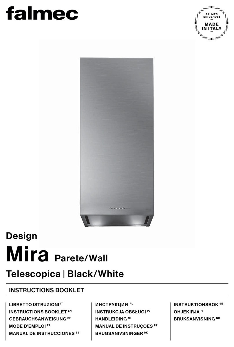 FALMEC MIRA40W3W User manual