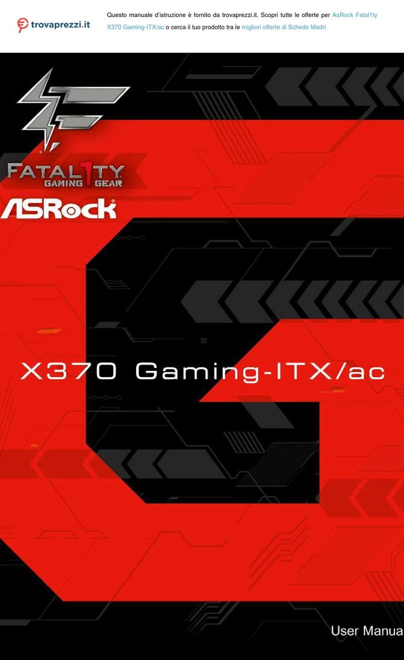 ASROCK Fatal1ty X370 Gaming-ITX/ac user manual