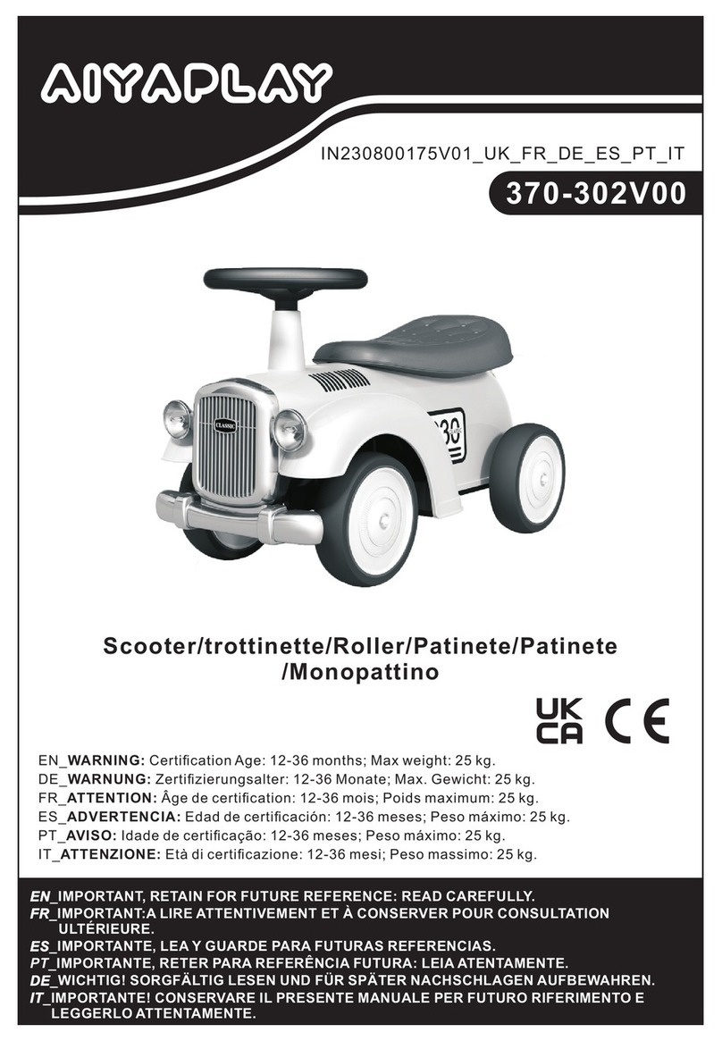 Aiyaplay 370-302V00 manual