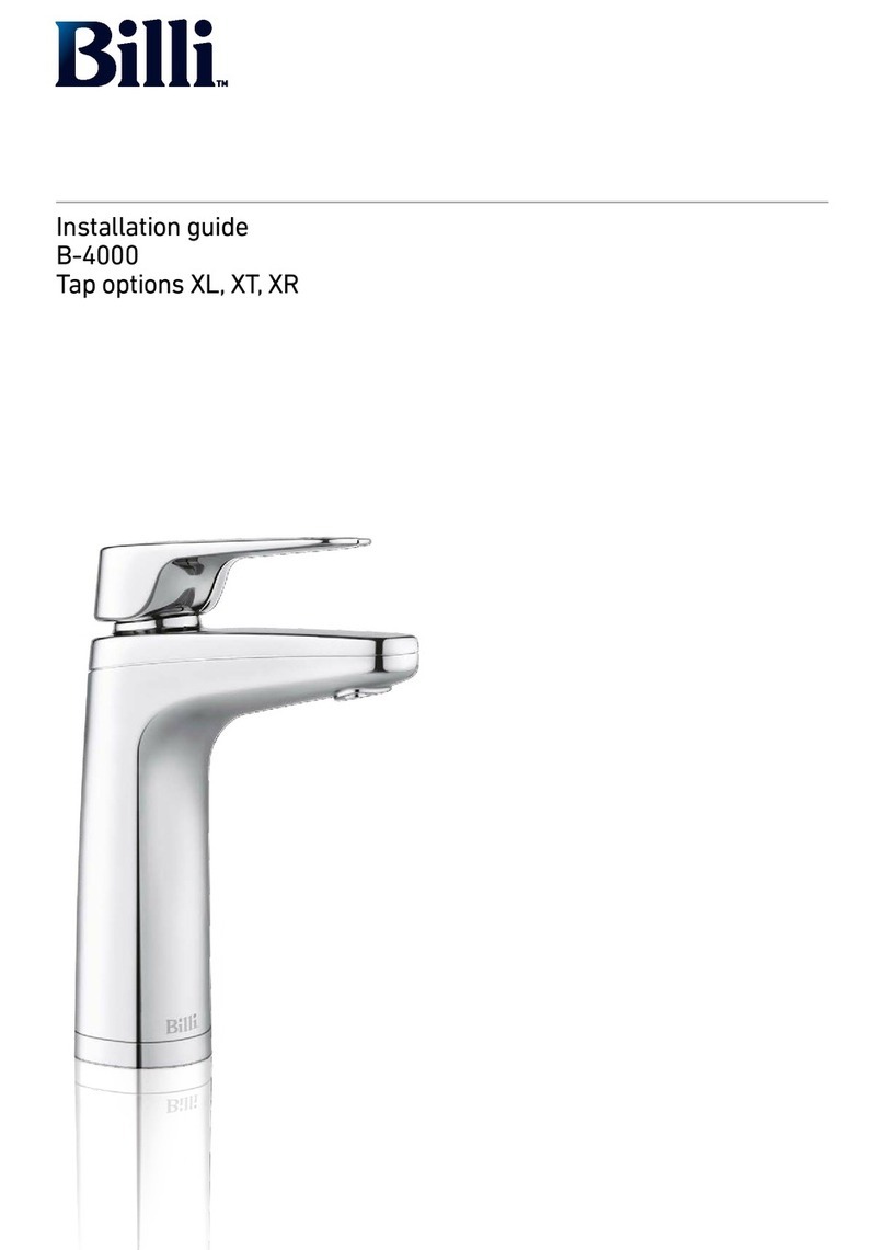 Billi B-4000 XT installation guide