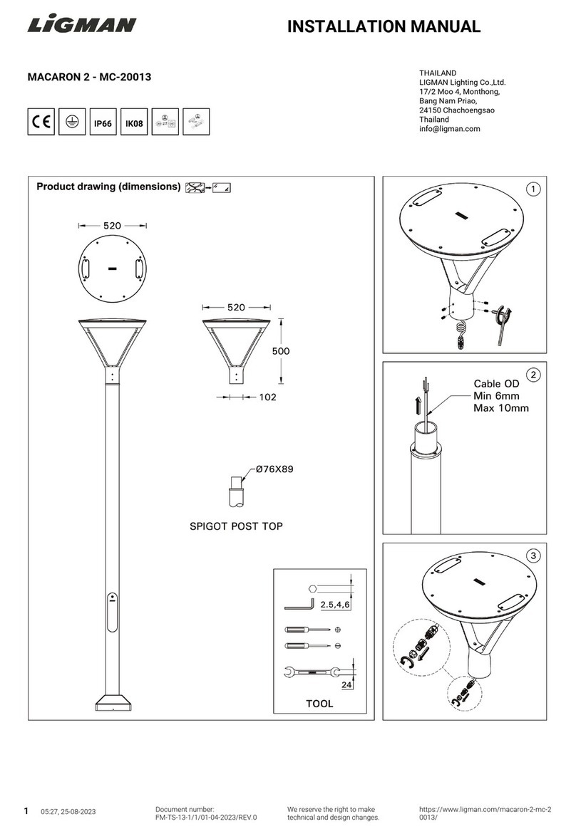 LIGMAN MC-20013 User manual