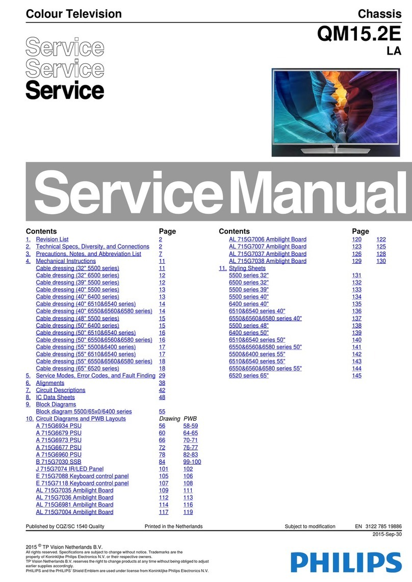 Philips 50PUH6400-88 User manual