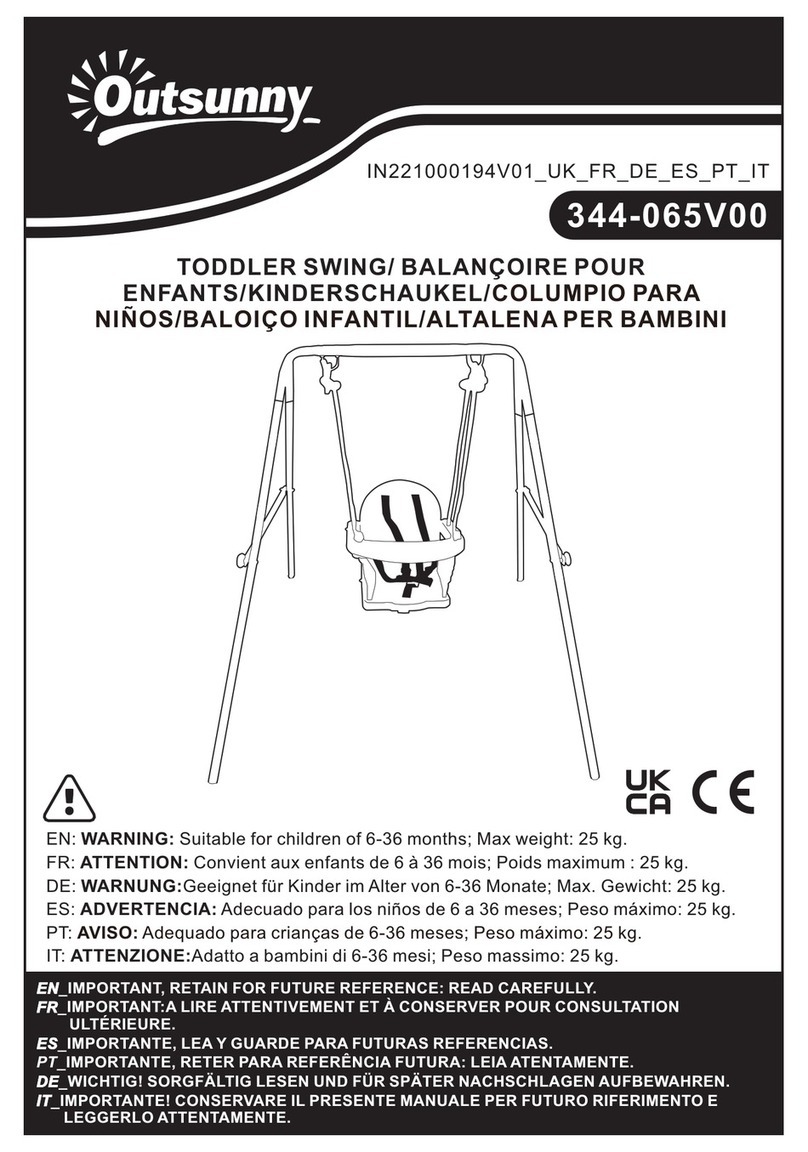 Outsunny 344-065V00 User manual Outsunny 344-065V00 User manual