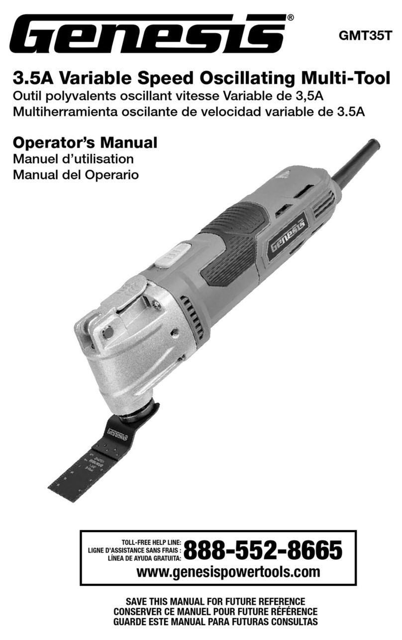 Genesis GMT35T User manual Genesis GMT35T User manual