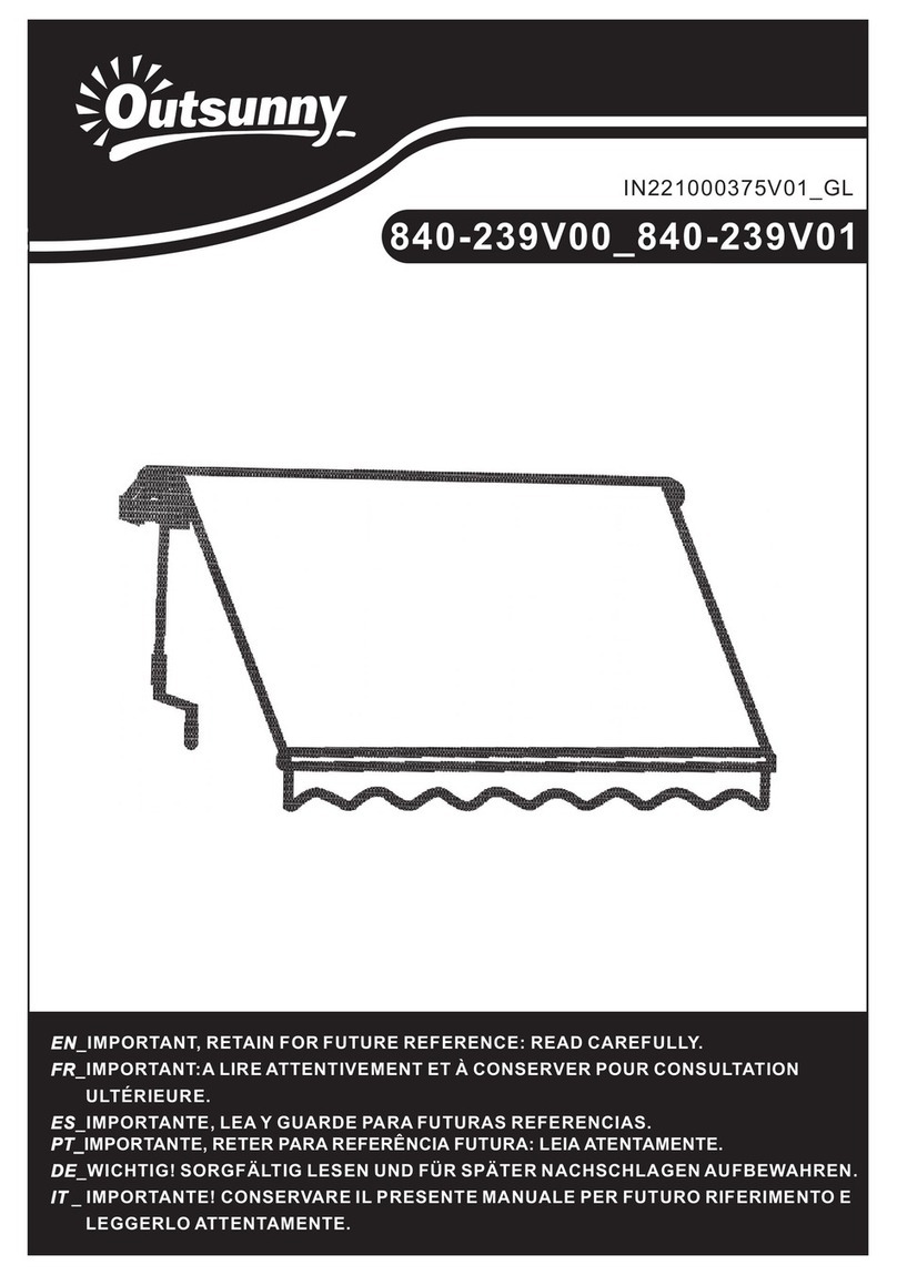 Outsunny 840-239V00 manual