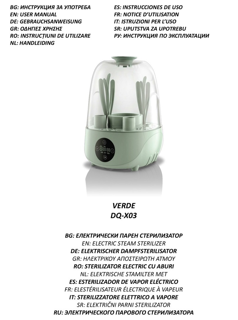 CANGAROO VERDE DQ-X03 user manual