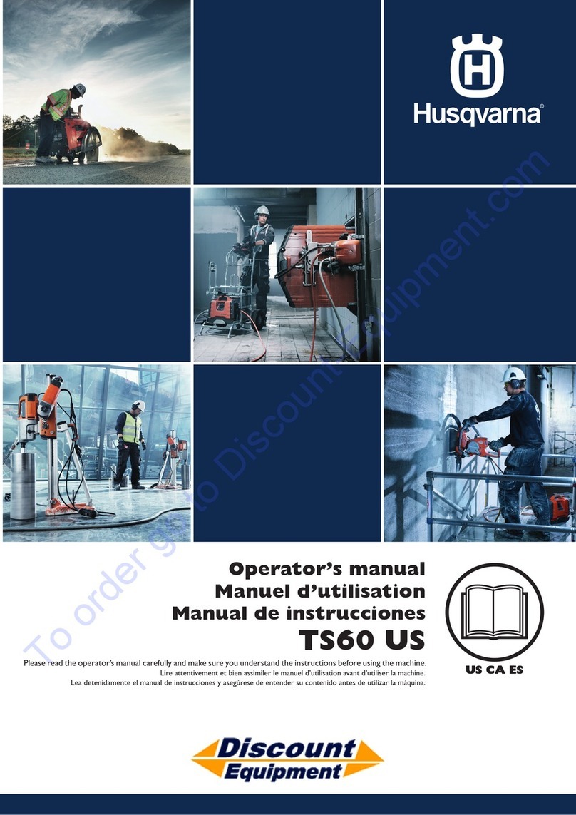 Husqvarna TS60 US Operator's manual
