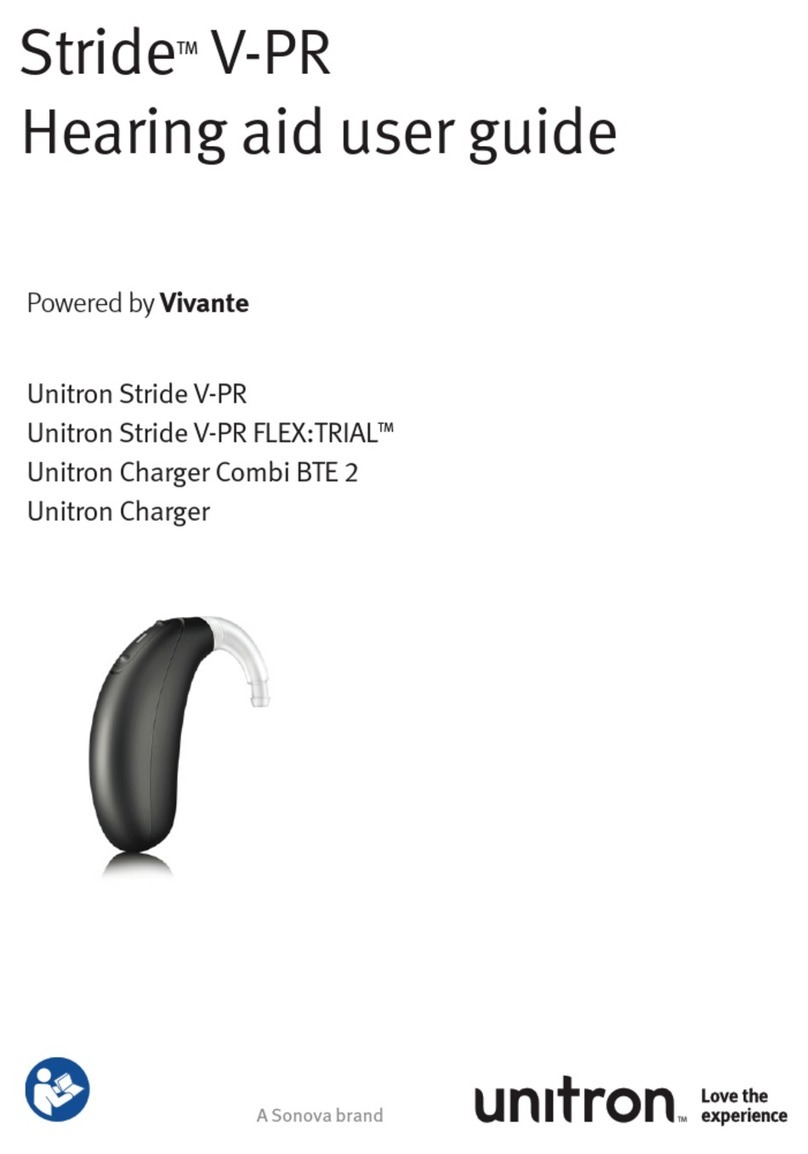 Unitron Stride V-PR User manual Unitron Stride V-PR User manual