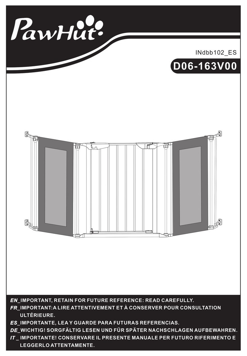 PawHut D06-163V00 User manual PawHut D06-163V00 User manual