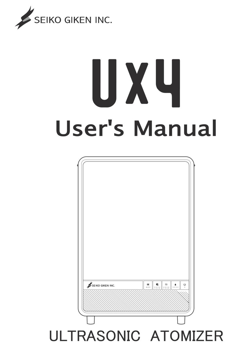 Seiko UX4 user manual