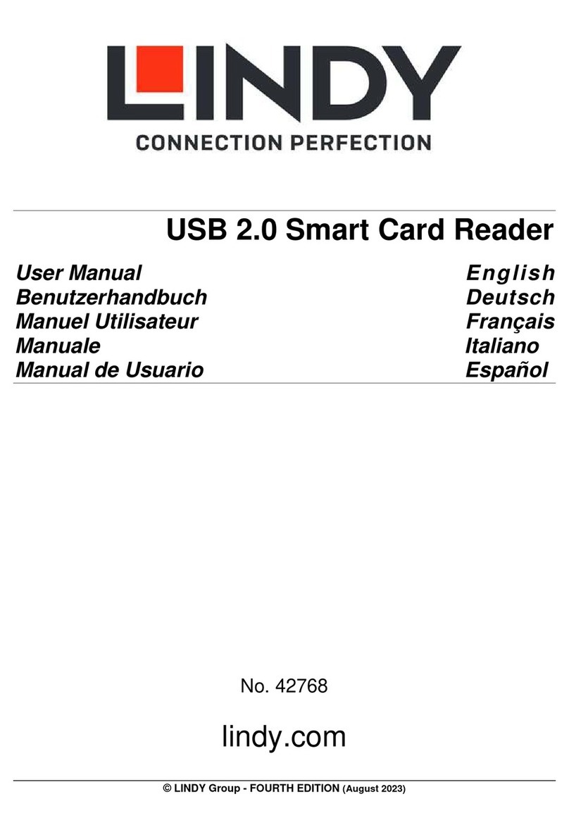 Lindy 42768 user manual