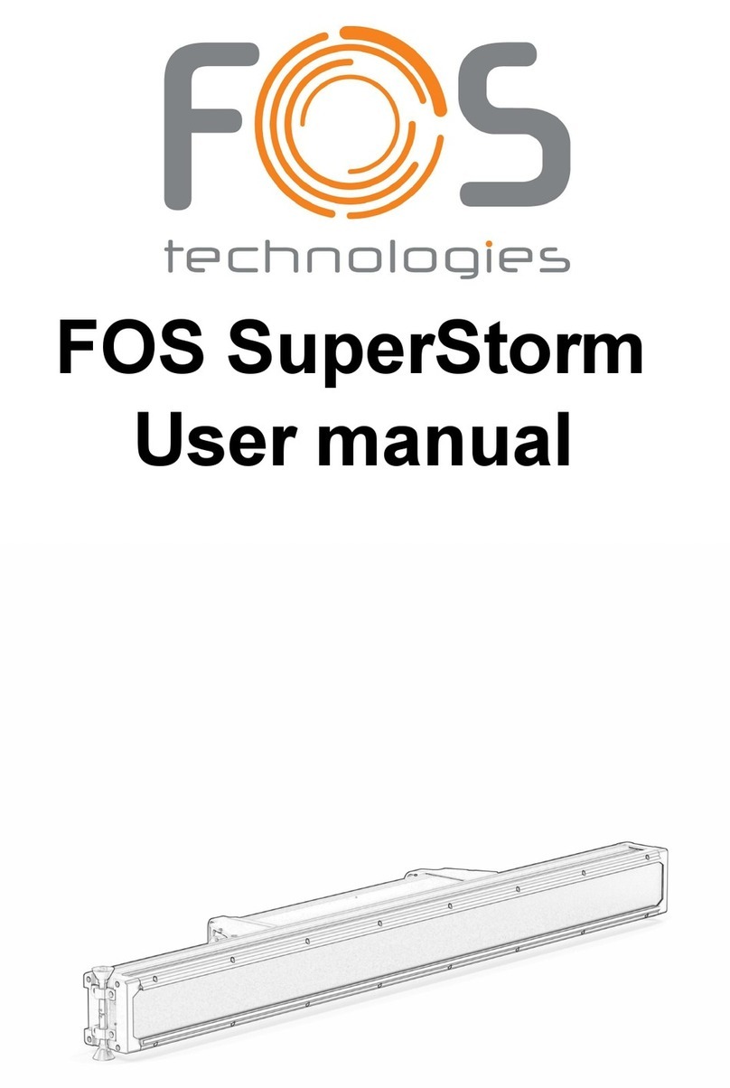 FOS Technologies SuperStorm L006796 User manual