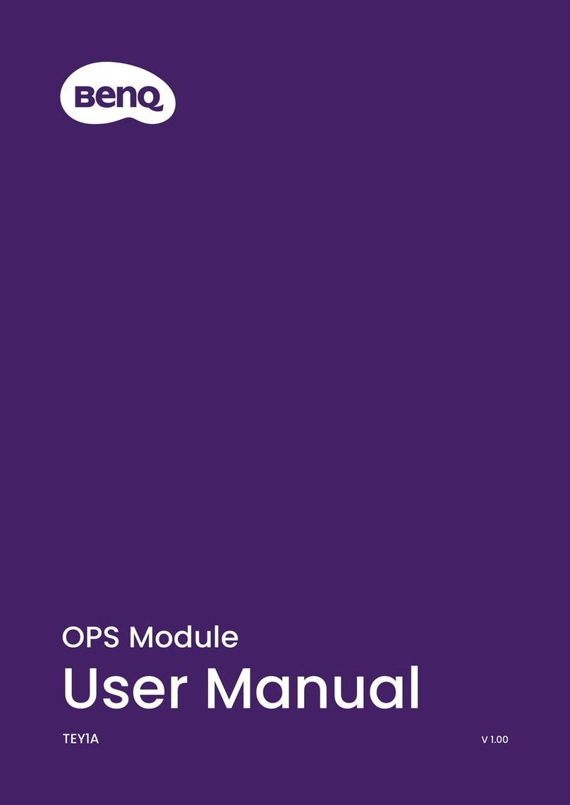BenQ TEY1A User manual