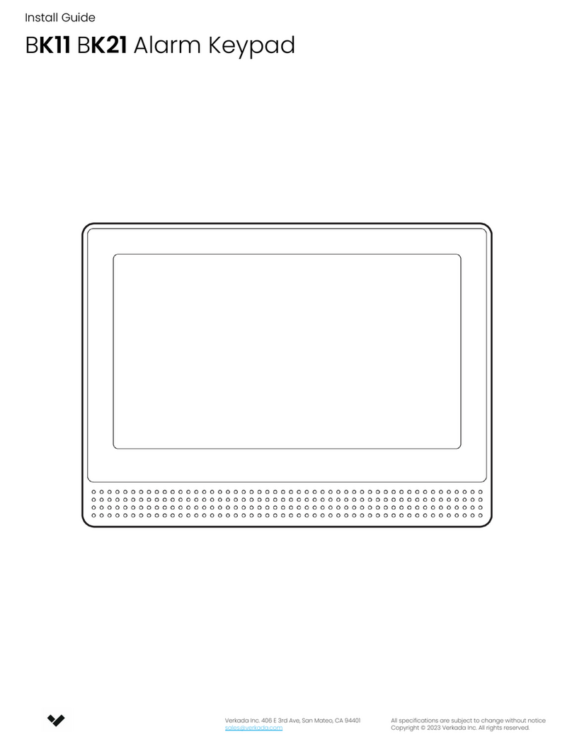 Verkada BK11 install guide