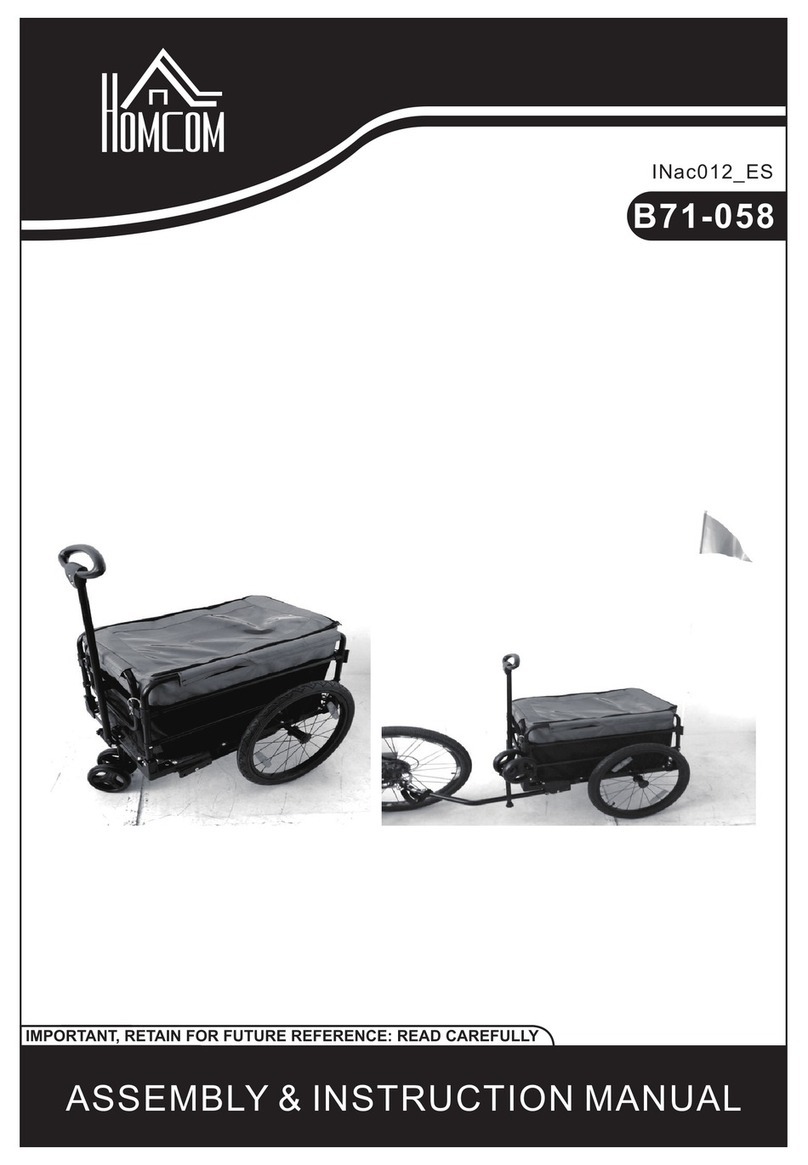 HOMCOM B71-058 Assembly & instruction manual