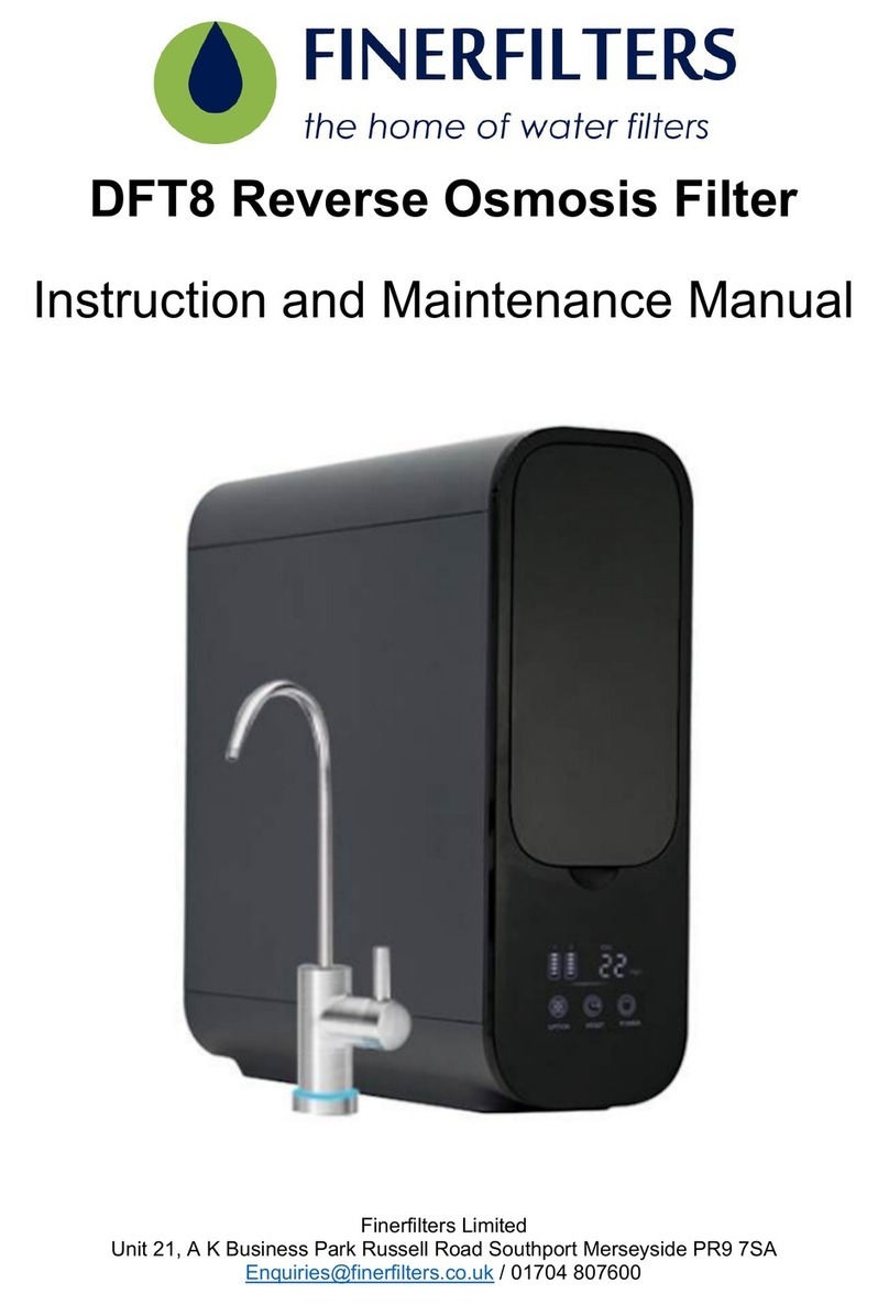 Finerfilters DFT8 Instruction and maintenance manual Finerfilters DFT8 Instruction and maintenance manual