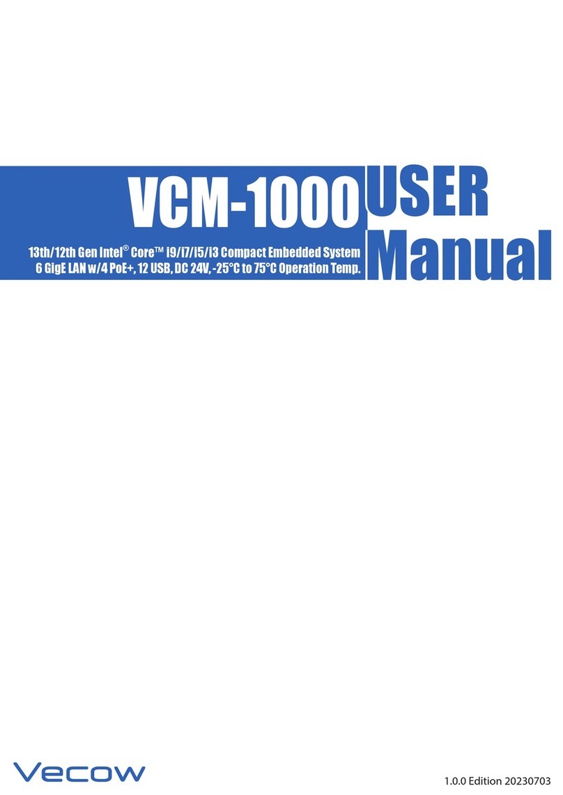 Vecow VCM-1000 user manual