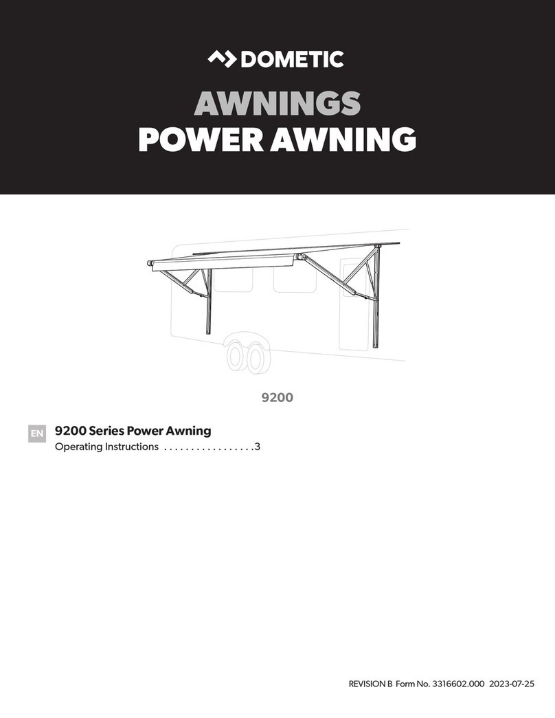 Dometic 9200 Series operating instructions