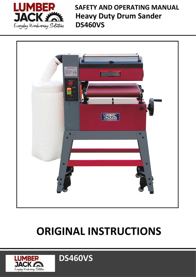 Lumberjack DS460VS Installation manual