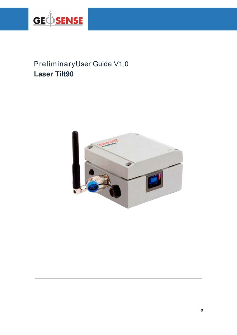 Geosense Laser Tilt90 Preliminary user guide