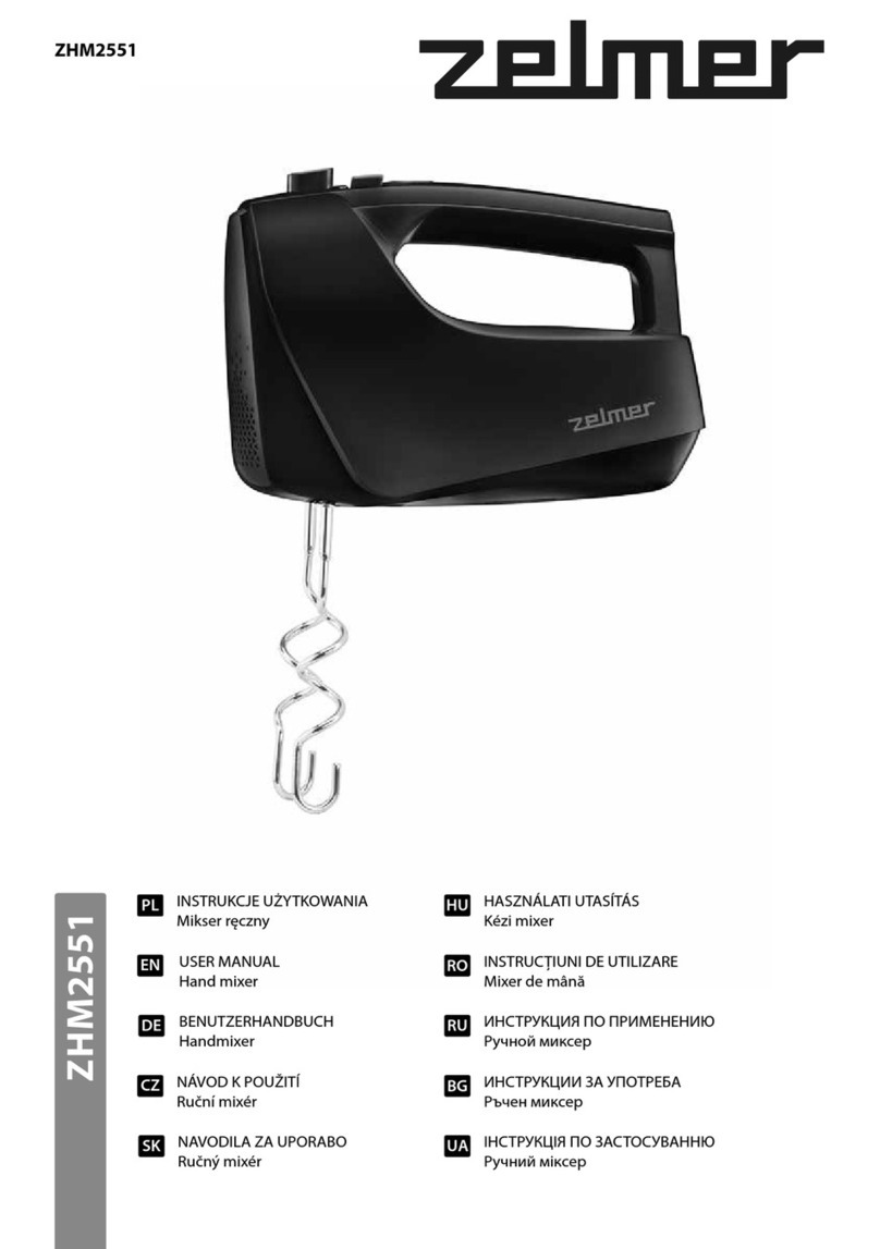 Zelmer ZHM2551 User manual