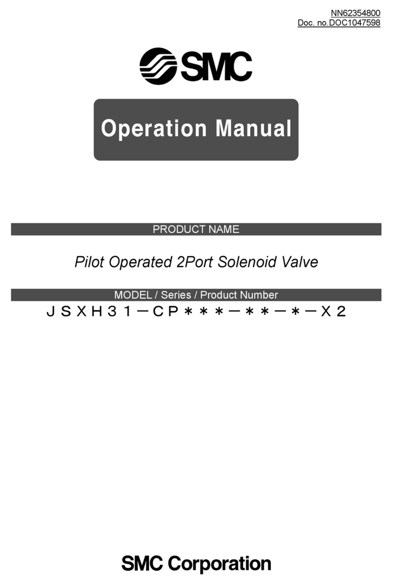 SMC Networks JSXH31-CP X2 Series Operation manual
