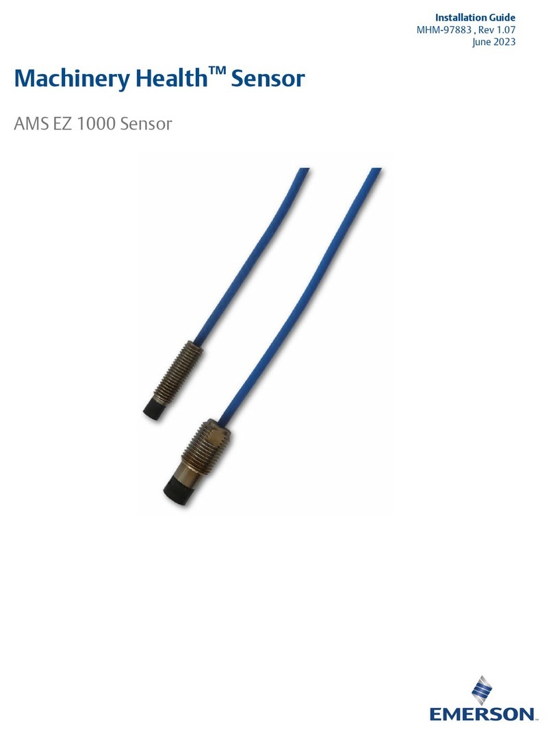 Emerson Machinery Health AMS EZ 1000 User manual