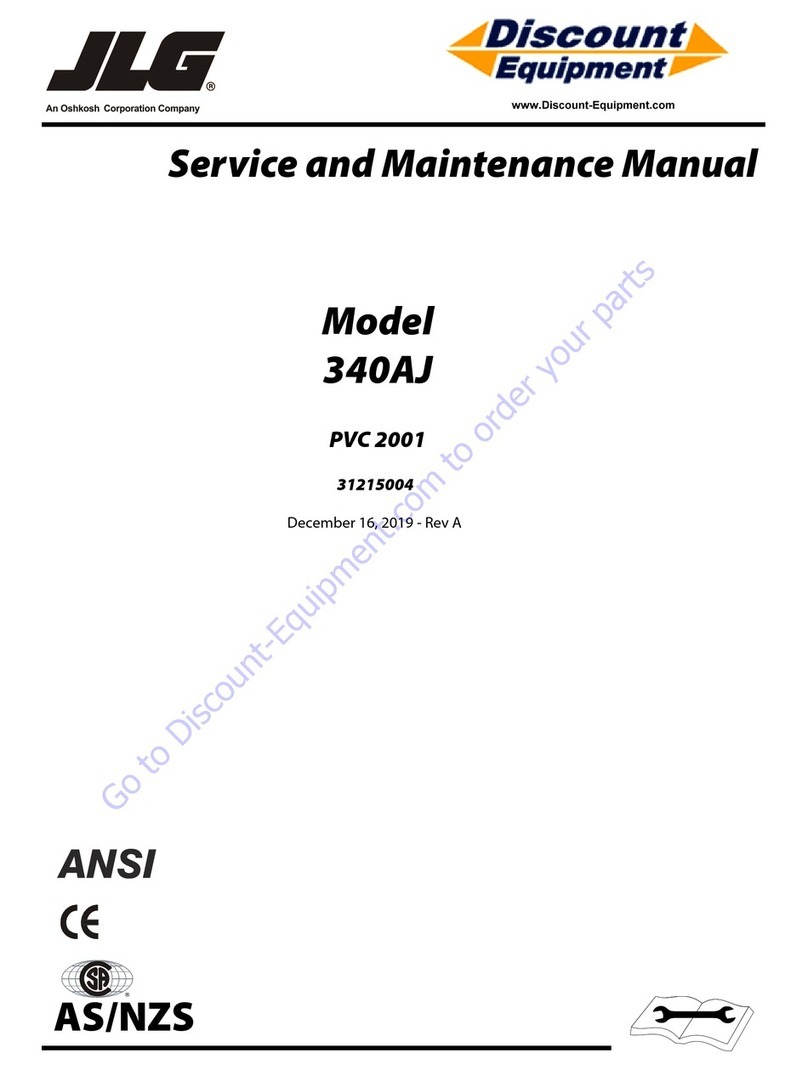 Oshkosh Corporation JLG 340AJ Installation and user guide