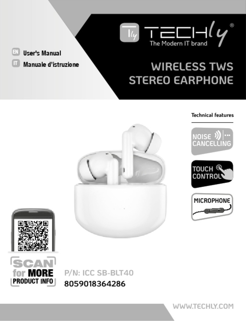 Techly ICC SB-BLT40 user manual