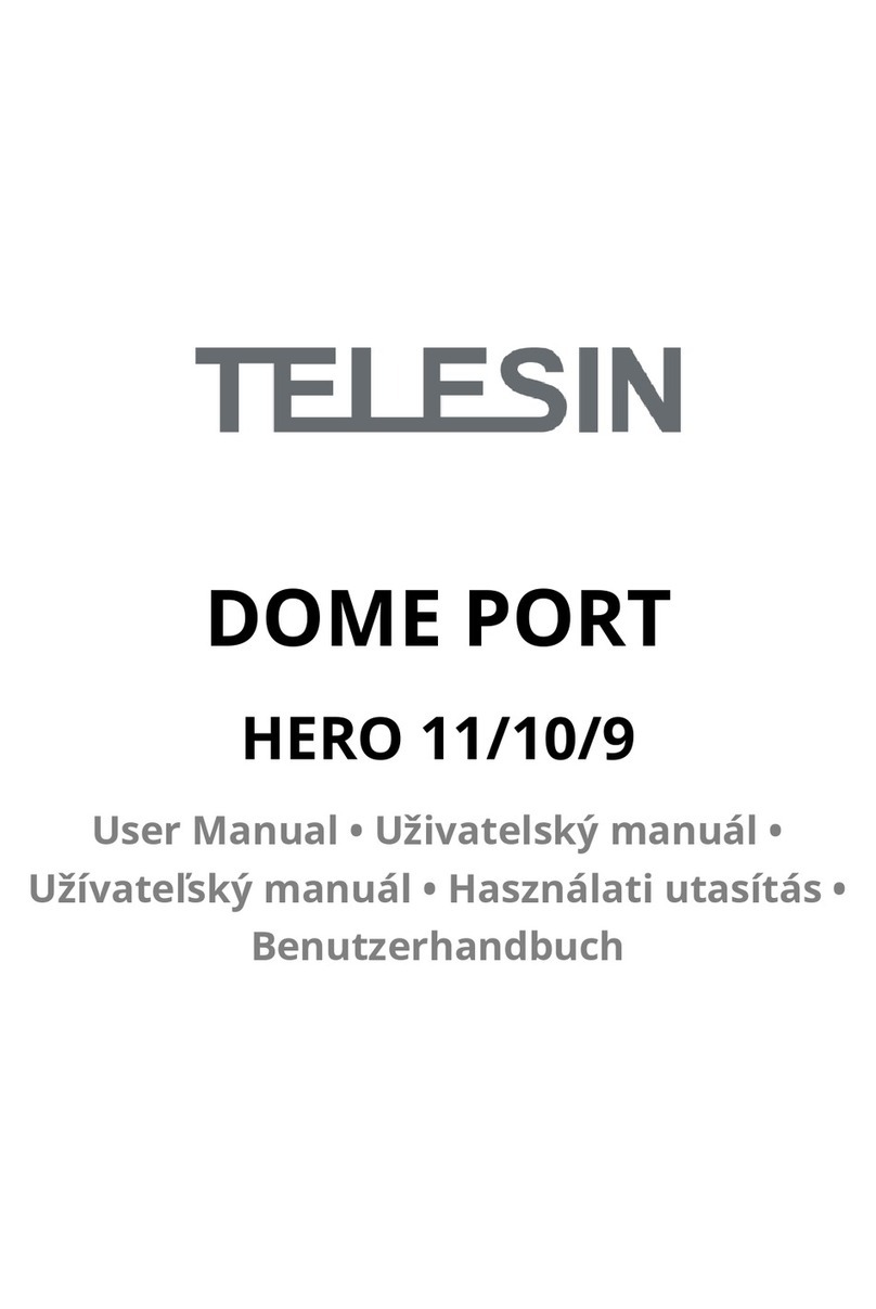 TELESIN DOME PORT HERO 11 user manual