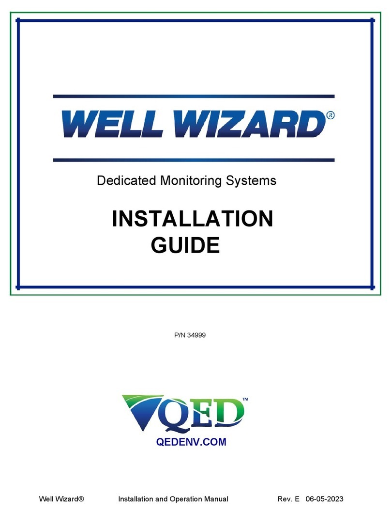 QED WELL WIZARD installation guide