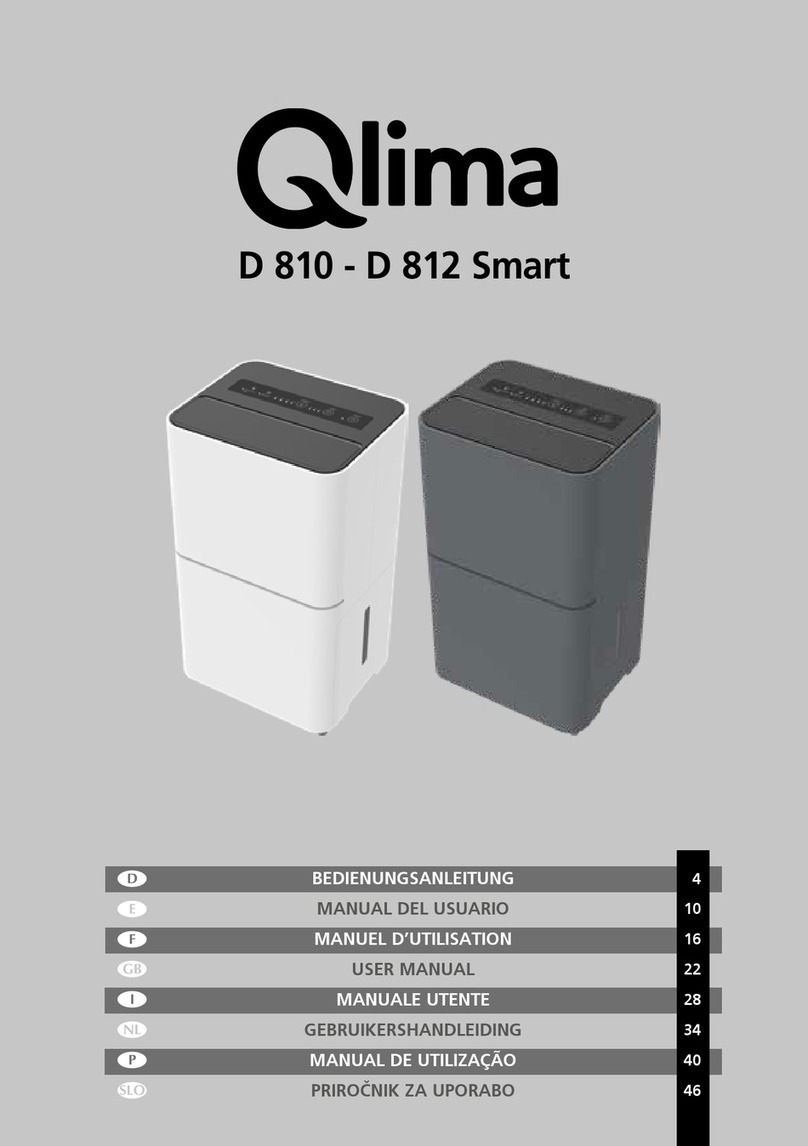 Qlima D 810 Smart User manual Qlima D 810 Smart User manual