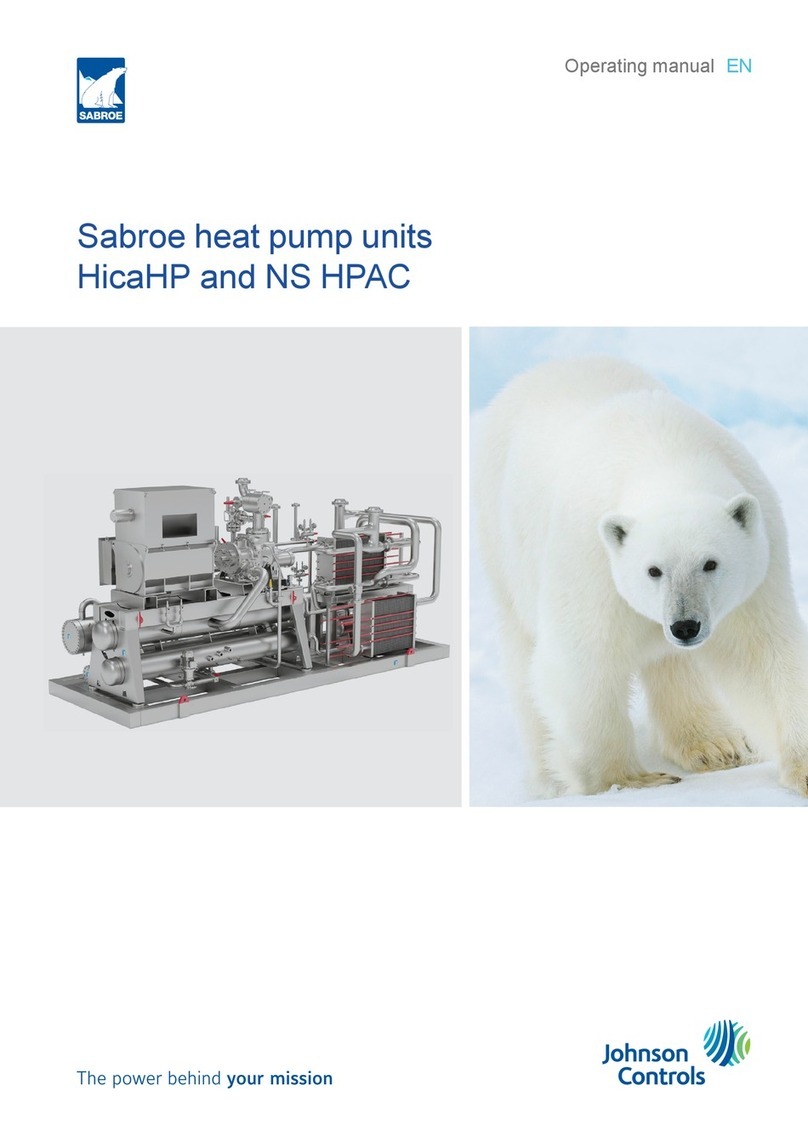 Johnson Controls SABROE HicaHP User manual