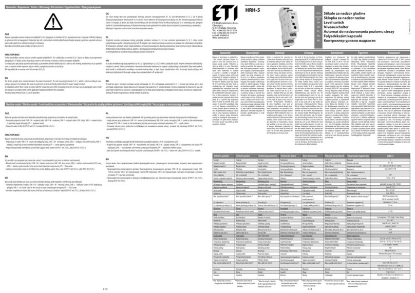 ETI HRH-5 manual